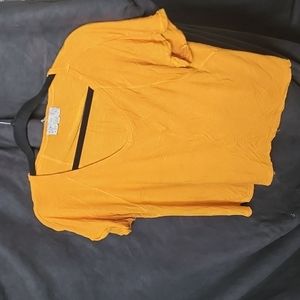 Orange XL crop top